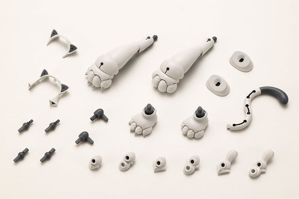 Kotobukiya MH39, complete cat arms, feet, tail, headbands and connection parts