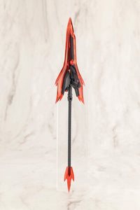 Kotobukiya MH52J, assembled black and clear-red Gun Blade Lance 2