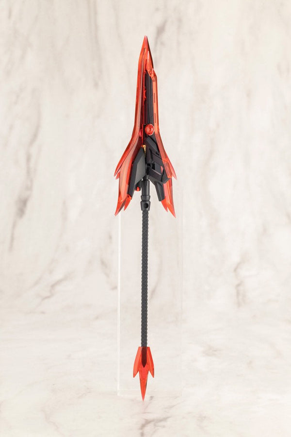 Kotobukiya MH52J, assembled black and clear-red Gun Blade Lance 2