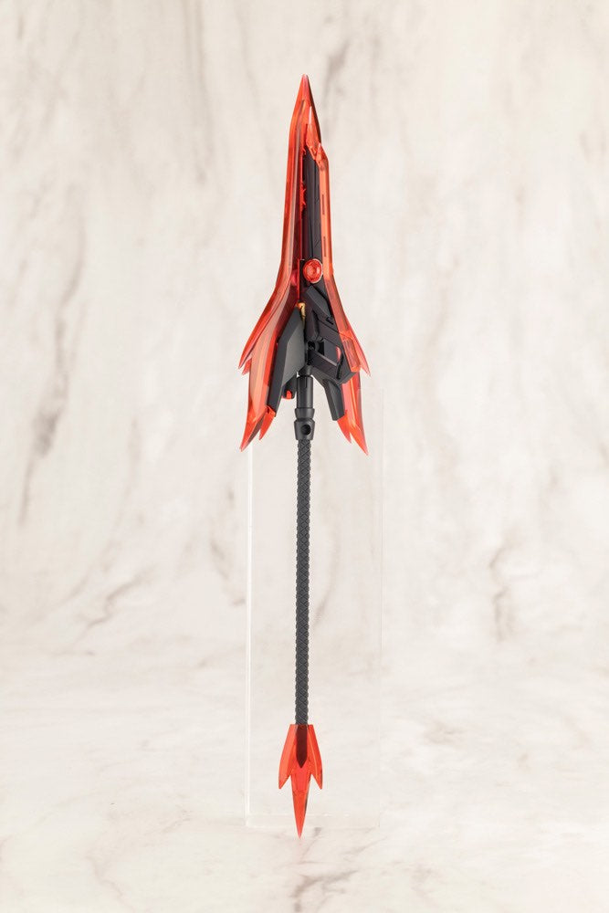 Kotobukiya MH52J, assembled black and clear-red Gun Blade Lance 2