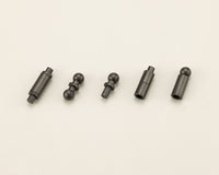 Kotobukiya MH65, assembled spacer and ball-joint examples