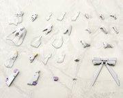 Kotobukiya MJ32, separated white armor and clear panels