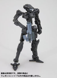 Kotobukiya MW17X compact gun configuration on a demonstration figure; figure not included