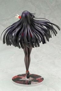 Kotobukiya PV289, rear view of flowing hair and display base