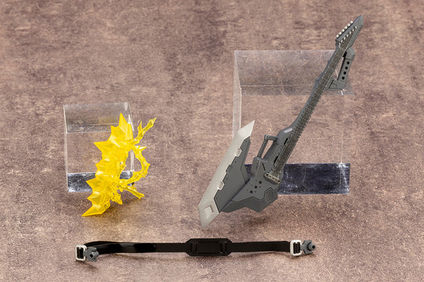 Kotobukiya RW005 Live Axe with yellow effect piece and black shoulder strap
