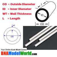 KS Metals 5074 Large Round Aluminum Tubes Set - product image