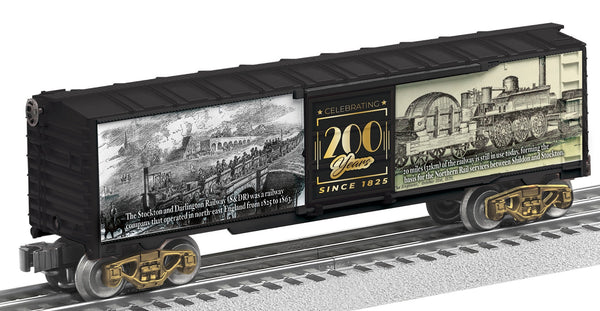 Lionel 2538050 Stockton & Darlington 200th Anniversary O gauge boxcar