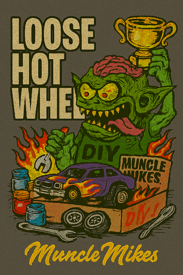 Loose Hot Wheels and Matchbox cars including rare Redlines, Blackwalls, and Lesney classics — authentic collector diecast cars from Muncle Mikes