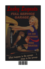 Miller Engineering Lucky Lugnuts Billboard (HO/O) — exact product reference