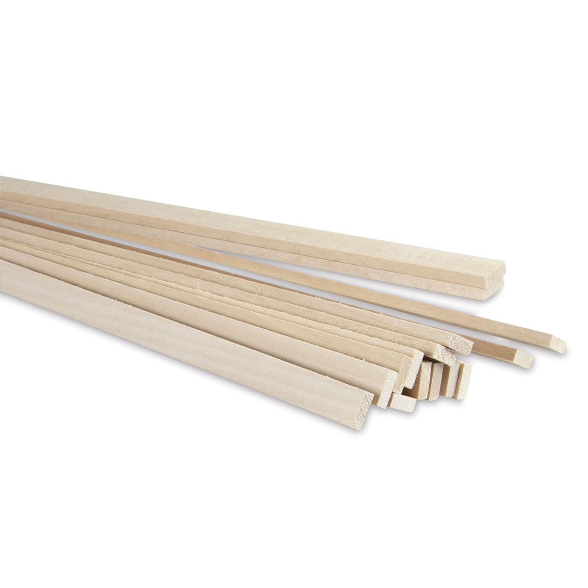 Midwest Products 4059 basswood strips, 3/16 x 1/2 x 24 inches, 15 pieces