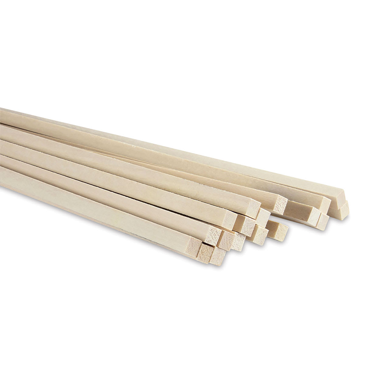 Midwest Products 4077 basswood strips, 5/16 x 5/16 x 24 inches, 18 pieces