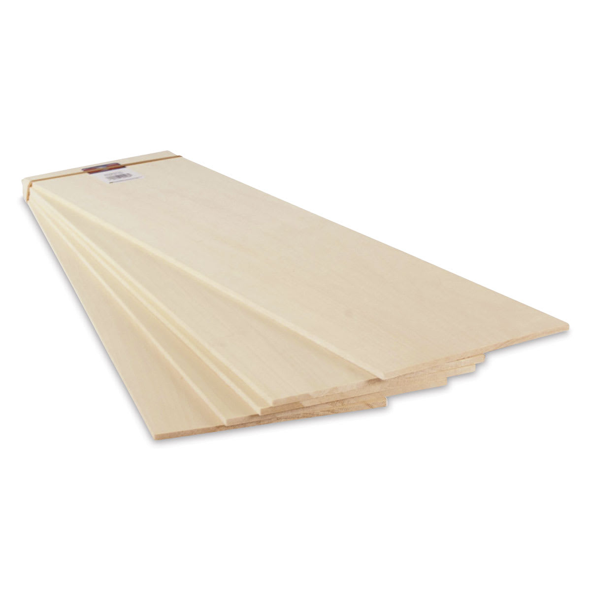 Midwest Products basswood sheets, 3/16 x 6 x 24 inches, 5 sheets, SKU MID4128, UPC 91157041282