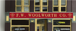 Miller Engineering 882001 F.W. Woolworth Animated Billboard - HO/O Scale - product image