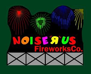 Miller Engineering 9781 large Noise-R-US fireworks billboard display example for HO and O scale layouts