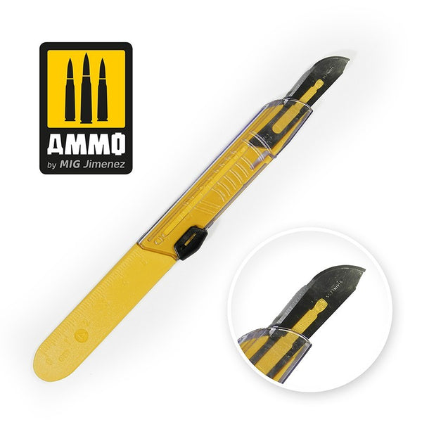 AMMO protective curved blade large
