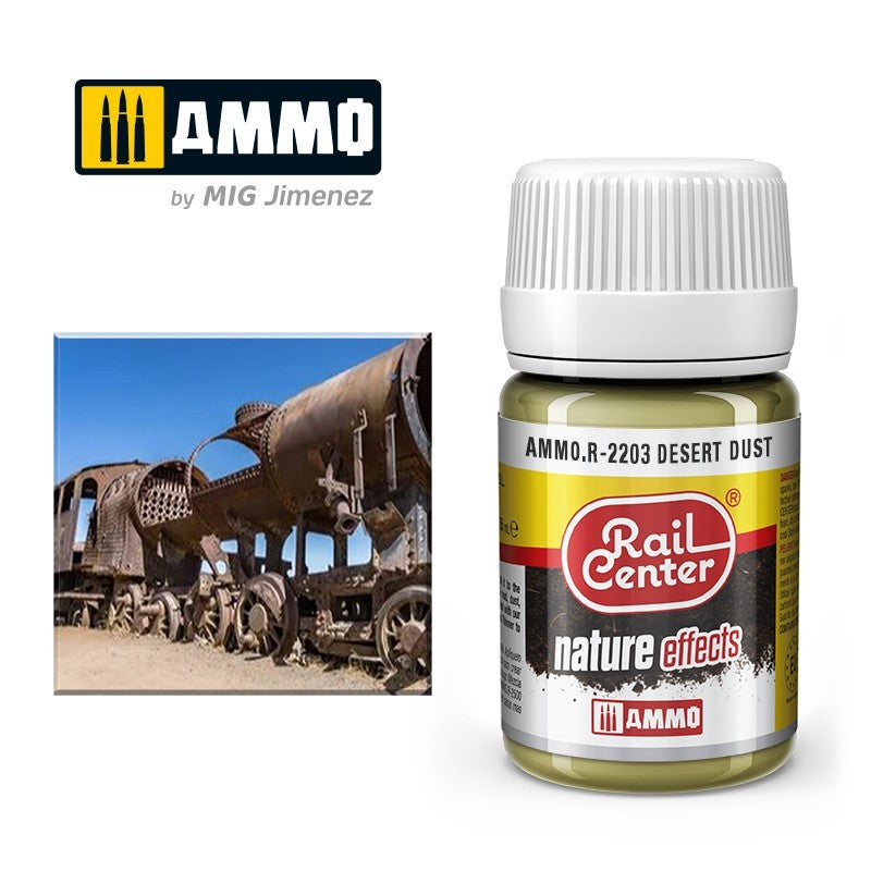 AMMO Rail Center Desert Dust Nature Effects 35ml - AMMO.R-2203 - view 3