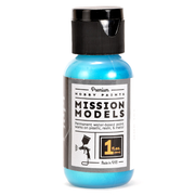 Mission Models MMP-161 Iridescent Turquoise Acrylic Paint – 1 fl oz– product image 1