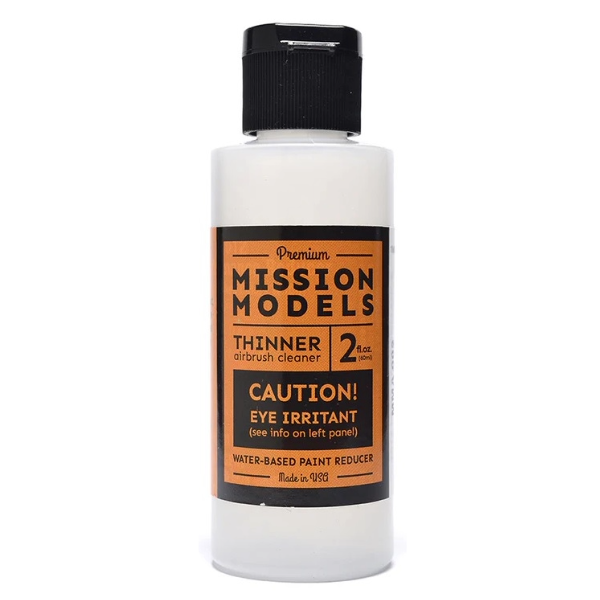 Mission Models Thinner & Airbrush Cleaner exact 2 fl oz bottle