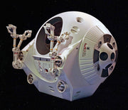 Moebius EVA Pod model viewed from the opposite front corner with arms raised