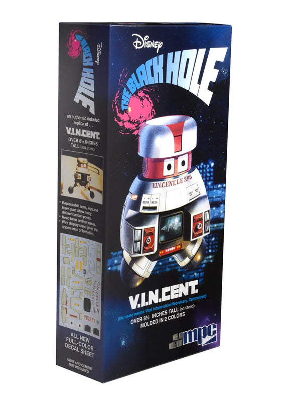 MPC 1:6 V.I.N.CENT. (The Black Hole Robot) Skill 2 Plastic Model Kit — exact product reference