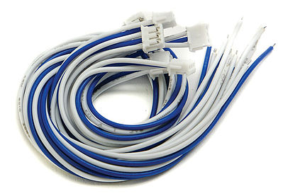 MRC 25100 Light Genie 2-pin male connector with leads, 6-pack