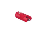 One red Märklin 71415 male plug with screw terminal; the package contains ten.