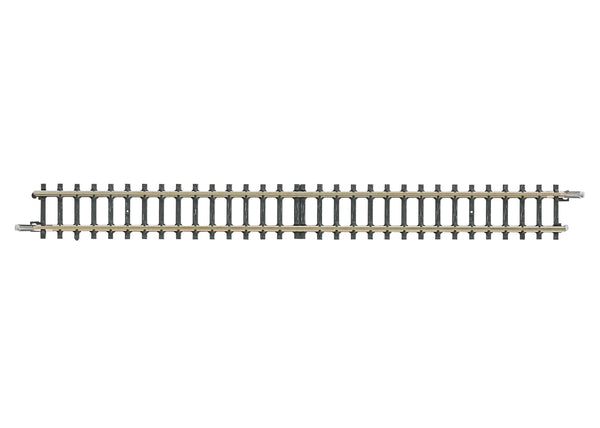 One Märklin 8507 Z scale straight adjustment track section, 112.8 mm long.