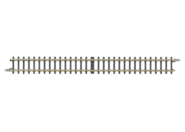 One Märklin 8507 Z scale straight adjustment track section, 112.8 mm long.
