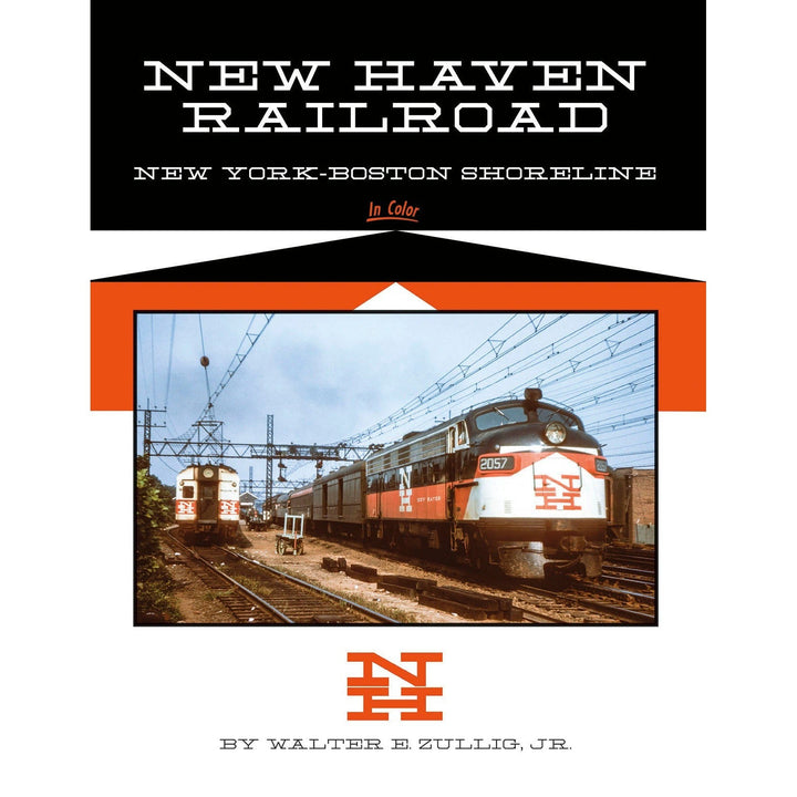 Morning Sun Books New Haven Railroad New York-Boston Shoreline In Color cover