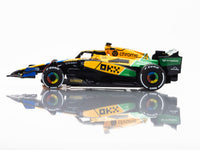 AFX McLaren F1 MCL38 #4 Senna Monaco 2024 HO Slot Car — official product view 2