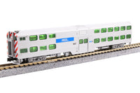 N MP36PH Chicago METRA Gallery Bi-Level Commuter Train 4-Car Set (106-8701) exact product view 5