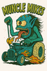 Muncle Mikes Hot Rod and Rat Rod Shirt Mayhem! Monster Rods! (002)