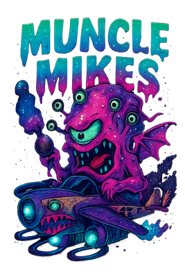 Muncle Mikes Hot Rod and Rat Rod Shirt Mayhem! Monster Rods! (005)