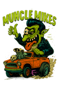 Muncle Mikes Hot Rod and Rat Rod Shirt Mayhem! Monster Rods! (010)
