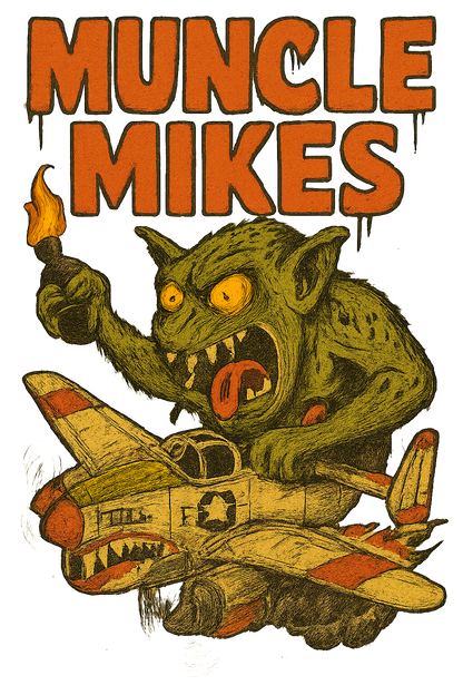 Muncle Mikes Hot Rod and Rat Rod Shirt Mayhem! Monster Rods! (001)