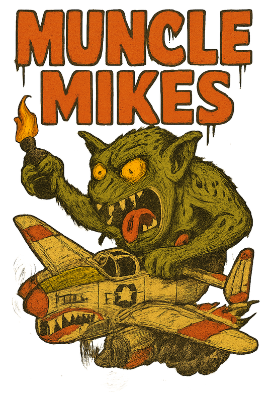 Muncle Mikes Hot Rod and Rat Rod Shirt Mayhem! Monster Rods! (001)