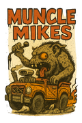 Muncle Mikes Hot Rod and Rat Rod Shirt Mayhem! Monster Rods! (009)