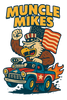 Muncle Mikes Hot Rod and Rat Rod Shirt Mayhem! Monster Rods! (027)