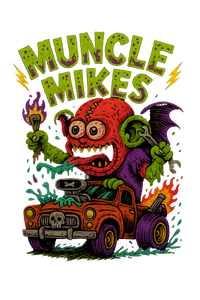Monster Rods 031 hot rod artwork featured on the T-shirt