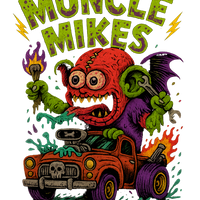 Muncle Mikes Hot Rod and Rat Rod Shirt Mayhem! Monster Rods! (031)