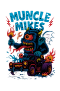 Muncle Mikes Hot Rod and Rat Rod Shirt Mayhem! Monster Rods! (032)