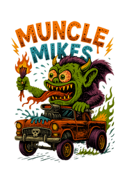 Muncle Mikes Hot Rod and Rat Rod Shirt Mayhem! Monster Rods! (033)