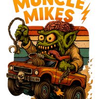 Muncle Mikes Hot Rod and Rat Rod Shirt Mayhem! Monster Rods! (034)