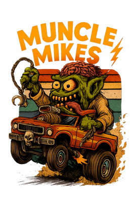 Muncle Mikes Hot Rod and Rat Rod Shirt Mayhem! Monster Rods! (034)