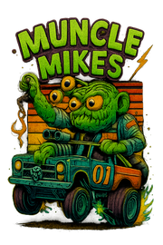 Muncle Mikes Hot Rod and Rat Rod Shirt Mayhem! Monster Rods! (035)