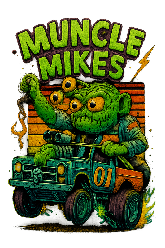 Muncle Mikes Hot Rod and Rat Rod Shirt Mayhem! Monster Rods! (035)
