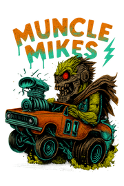 Muncle Mikes Hot Rod and Rat Rod Shirt Mayhem! Monster Rods! (036)