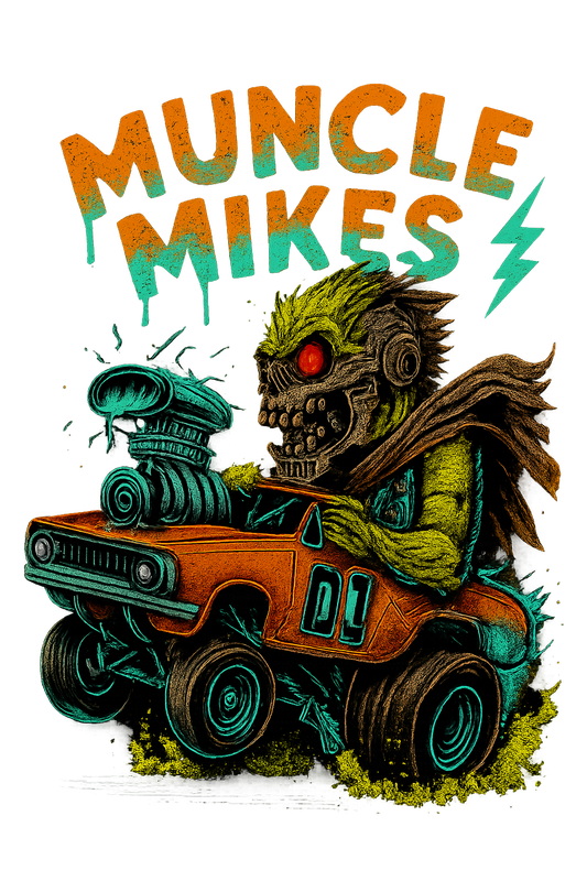 Muncle Mikes Hot Rod and Rat Rod Shirt Mayhem! Monster Rods! (036)