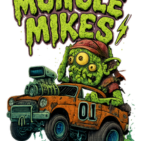Muncle Mikes Hot Rod and Rat Rod Shirt Mayhem! Monster Rods! (037)