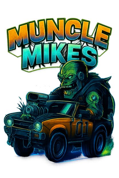 Muncle Mikes Hot Rod and Rat Rod Shirt Mayhem! Monster Rods! (038)